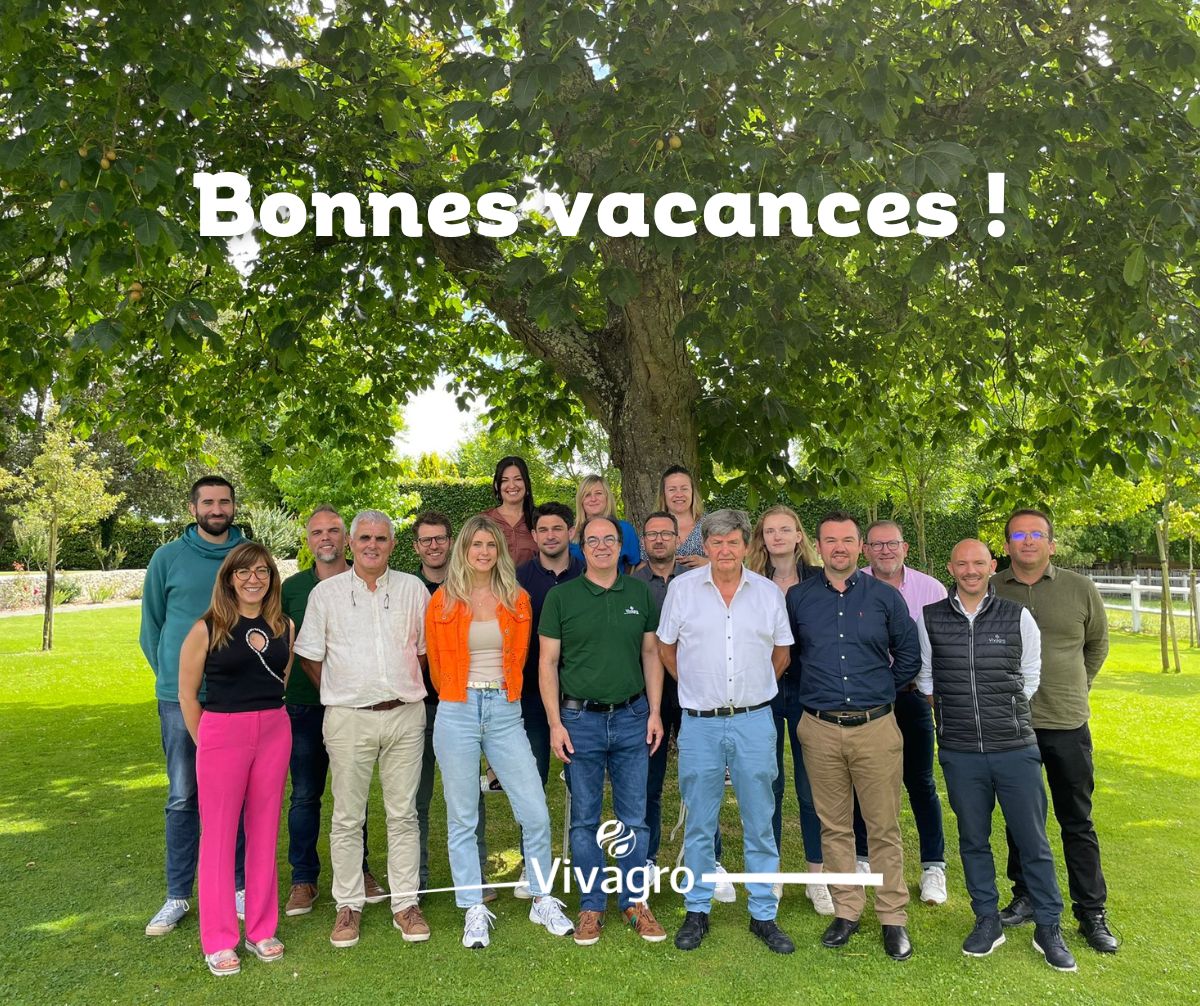 Toute l'équipe Vivagro vous souhaite de très belles vacances d'été ! ☀️

Nous restons à votre disposition pour toute demande d'information durant tout le mois d'août. Si vous souhaitez nous contacter, rendez-vous sur notre site internet : vivagro.fr/contact/

A bientôt !