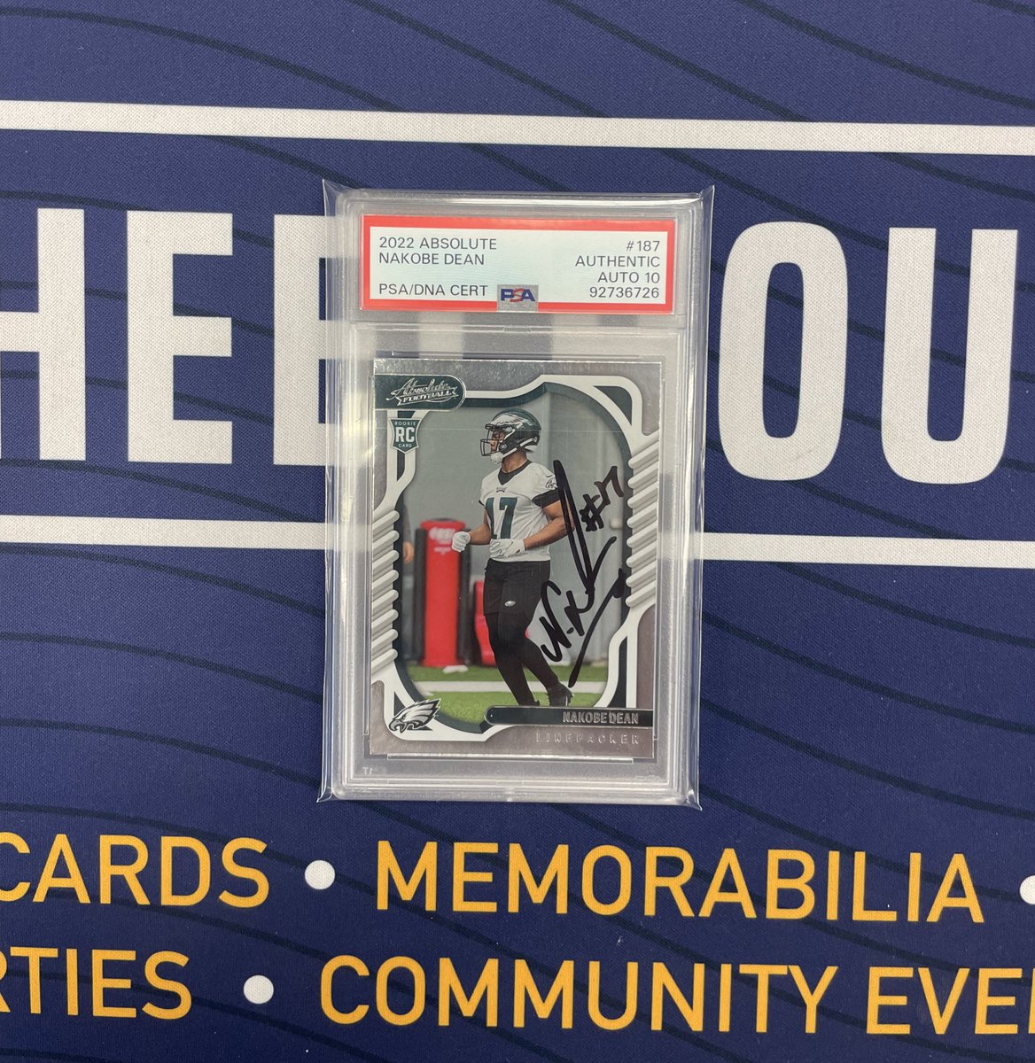 Kennys_HOF's tweet photo. MY GUY NAKOBEEE🔥🔥🔥
BIG YEAR COMING 17🦅🦅🦅
@CardPurchaser @WheelHouseCard https://t.co/79pPAyncgM