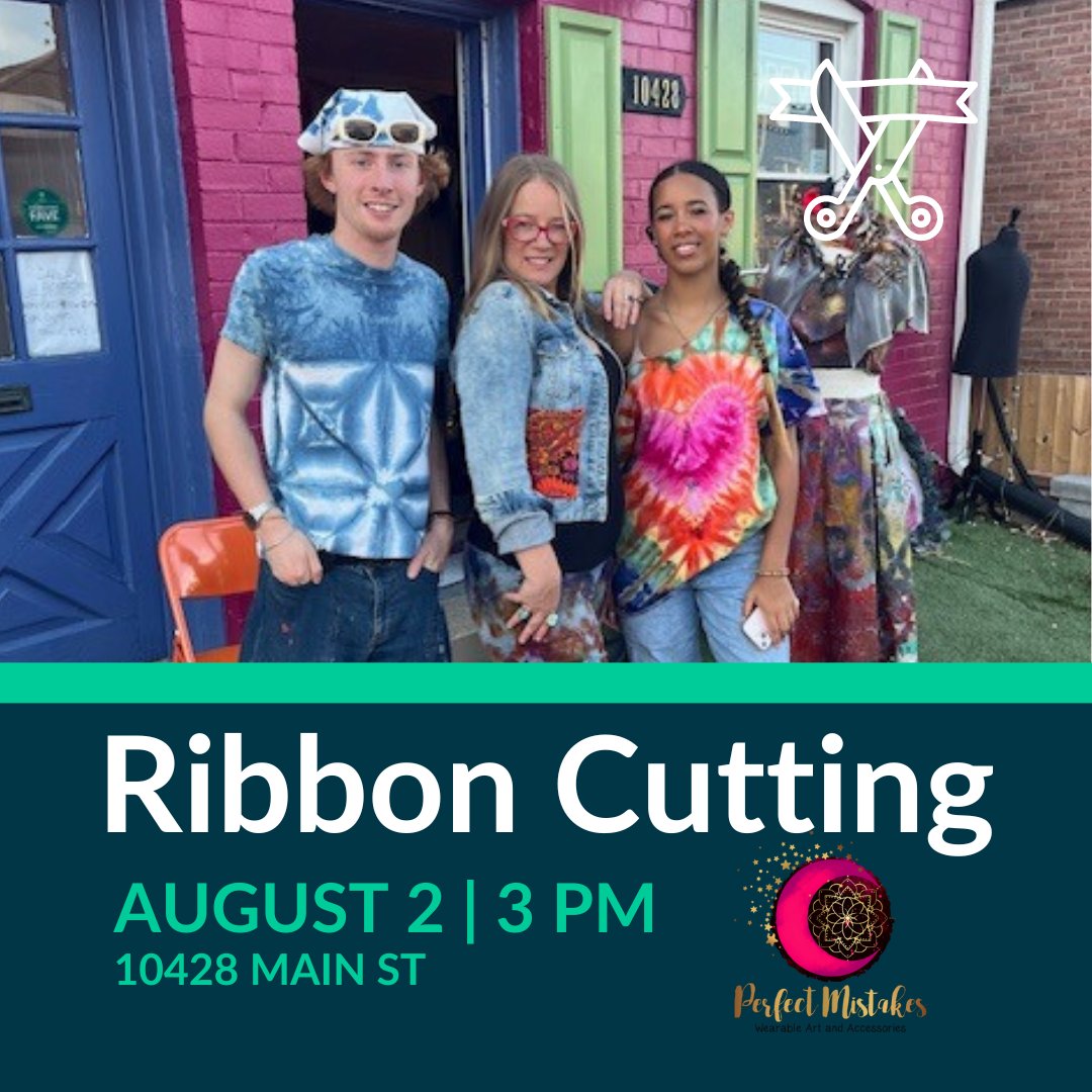 Looking to add a splash of color to your wardrobe and take a peek into this cute shop in Fairfax City? Join us next Friday for the @perfectmistakes_ ribbon cutting! 👗🛍️

Meet the owner, learn more about the boutique and its art, and enjoy some light refreshments!