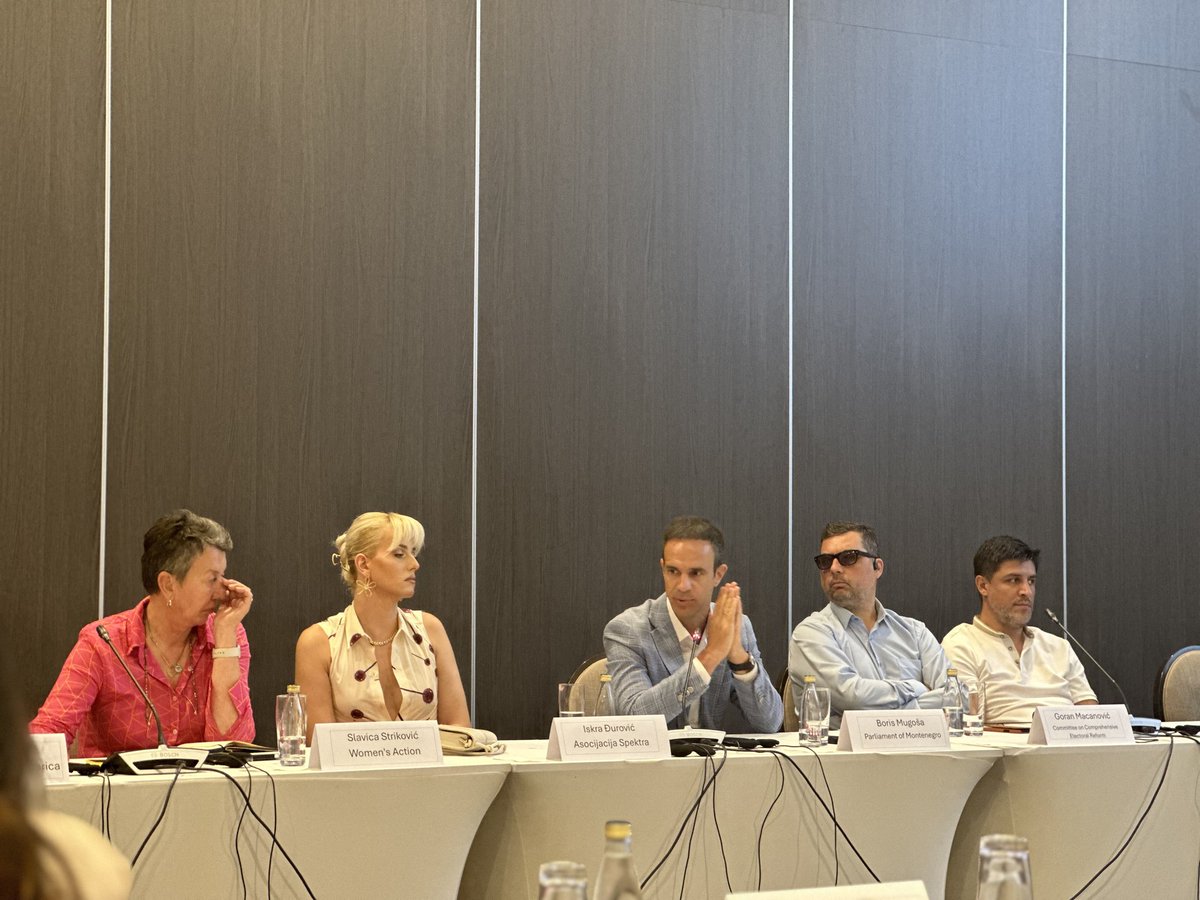 NDI Montenegro tweet media