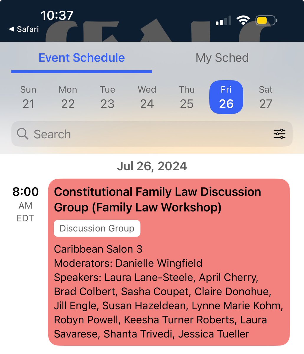 Danielle Wingfield (@dcwing_) on Twitter photo Just finished moderating a very generative discussion group on Constitutional Family Law with amazing colleagues, including my dear Richmond Law colleague Julie McConnell. The Family Law Programming team did a great job organizing us. #SEALS2024 <a href="/URLawSchool/">Richmond Law</a> Just finished moderating a very generative discussion group on Constitutional Family Law with amazing colleagues, including my dear Richmond Law colleague Julie McConnell. The Family Law Programming team did a great job organizing us. #SEALS2024 <a href="/URLawSchool/">Richmond Law</a>