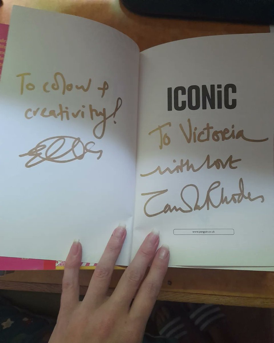 Victoria Haddock (@vickyhaddock) on Twitter photo I am very excited to read Dame Zandra Rhodes' new memoir, Iconic: My Life in Fashion in 50 Objects. I got to hear from the designer herself in conversation with her co-author, Ella Alexander, at <a href="/ToppingsBath/">Topping & Company Booksellers of Bath</a> last night! #fashion #book I am very excited to read Dame Zandra Rhodes' new memoir, Iconic: My Life in Fashion in 50 Objects. I got to hear from the designer herself in conversation with her co-author, Ella Alexander, at <a href="/ToppingsBath/">Topping & Company Booksellers of Bath</a> last night! #fashion #book