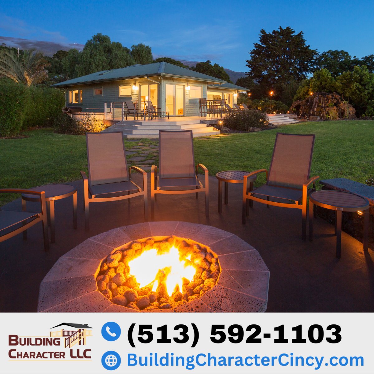 Rodrigu_julia0's tweet image. Fire Features Cincinnati

Amazing design and keen eye for safety are our #1 priorities when building your fire pit.

#firefeatures #firefeaturescontractor #buildingcharacter #cincinnatiohio