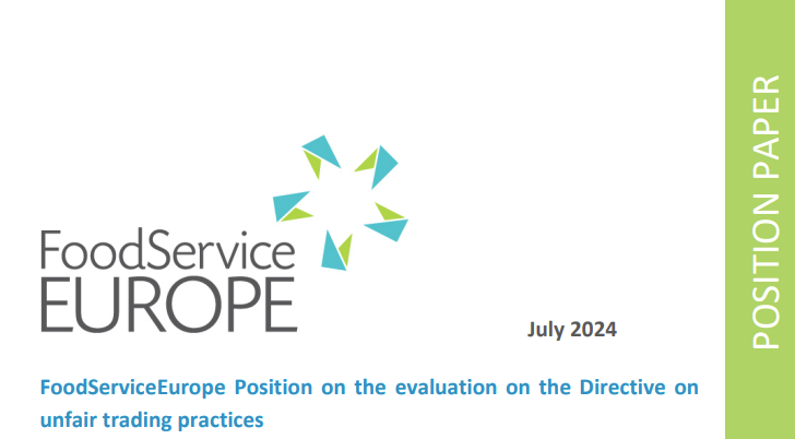 FoodServiceEU's tweet image. 📢 The #UTP Directive should also cover food services! 

Bringing food services in scope of the Directive will protect contract caterers as they are squeezed between their buyers and suppliers. 

Read our paper on the evaluation of the UTP Directive 🔍 tinyurl.com/yc56ew8r