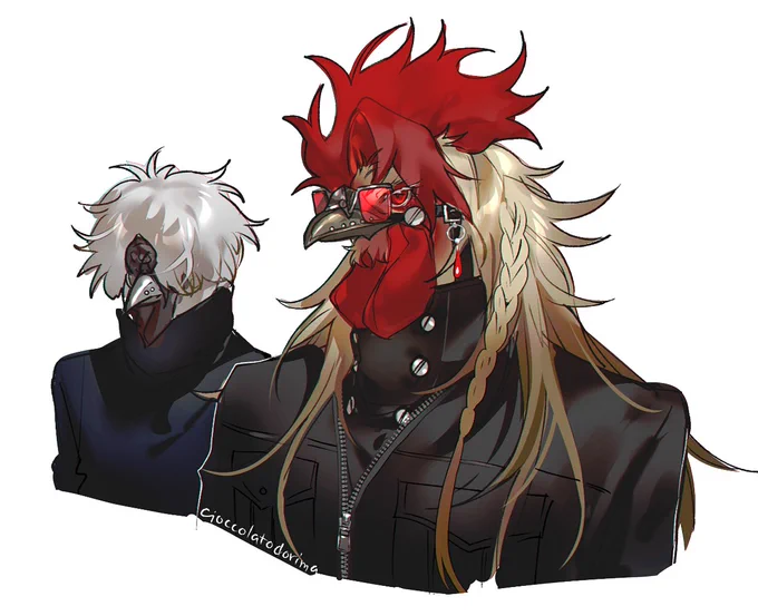 Chicken break doodle