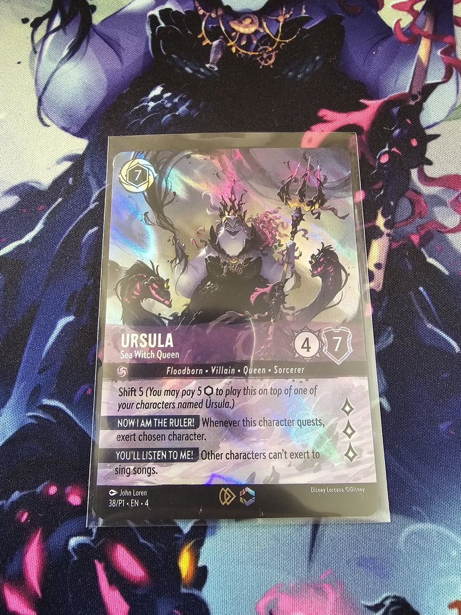 ItsBurts's tweet photo. URSULA PROMO GIVEAWAY! 👀
And goodies from @DragonShield_ 🐲
All you have to do is
Follow  ✅
Retweet ✅
&amp; Like ✅

Will draw the winner in about 2 weeks! 🎉 https://t.co/xRWuElQO99