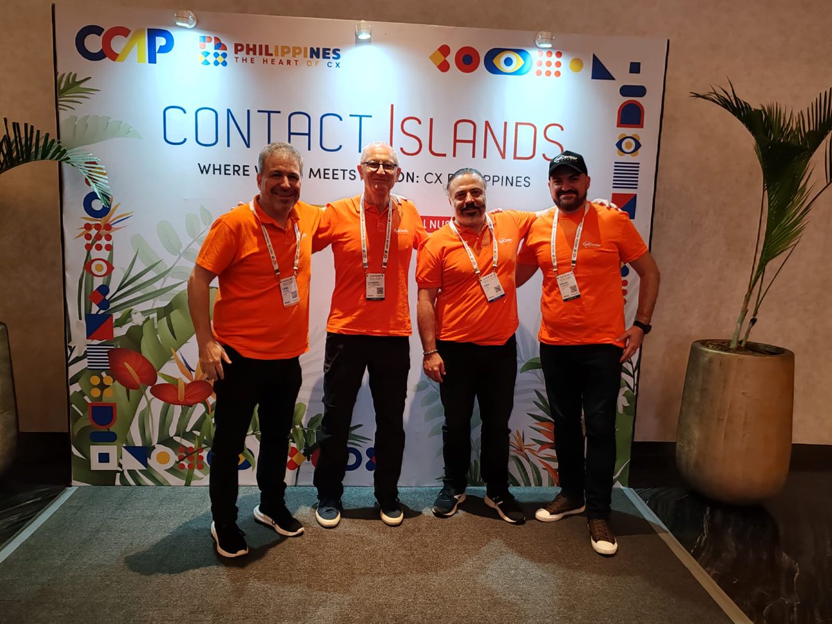 CCS4CX's tweet photo. Contact Islands 2024: An unforgettable event!🧡

We are thrilled to have been part of this incredible event. A huge thank you to our amazing partners and attendees for joining us. 💫

#CCAP #ContactIslands2024 #CallCenterStudio #ccs4cx #contactcenter https://t.co/nlmXOu17Ry