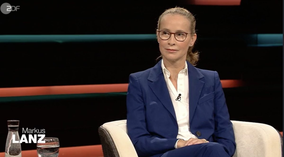….unglaublich 
Verfassungsrechtlerin Frauke Brosius-Gersdorf referiert bei Lanz darüber, ‼️wie man die Wählerschaft der 
AfD „beseitigen“ müsse. Die Grundrechte müsse man auch entziehen, meint die Professorin‼️“
👉die an der Uni Potsdam Vorlesungen zu Grundrechten hält.