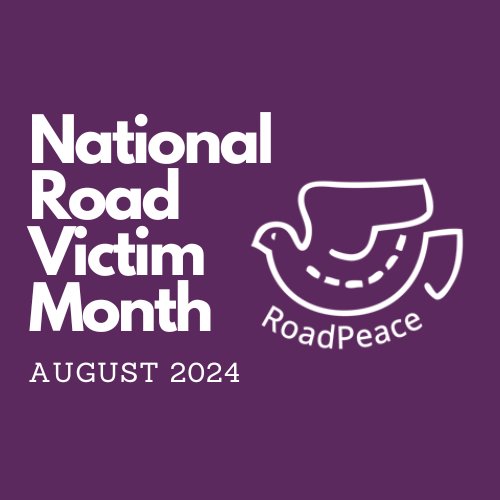 August is #RoadVictimMonth Many people are unaware that a routine activity like driving a motor vehicle leads to more fatalities than both murder &amp; terrorism combined. This is especially tragic, as the majority of road deaths &amp; injuries can be prevented: roadpeace.org