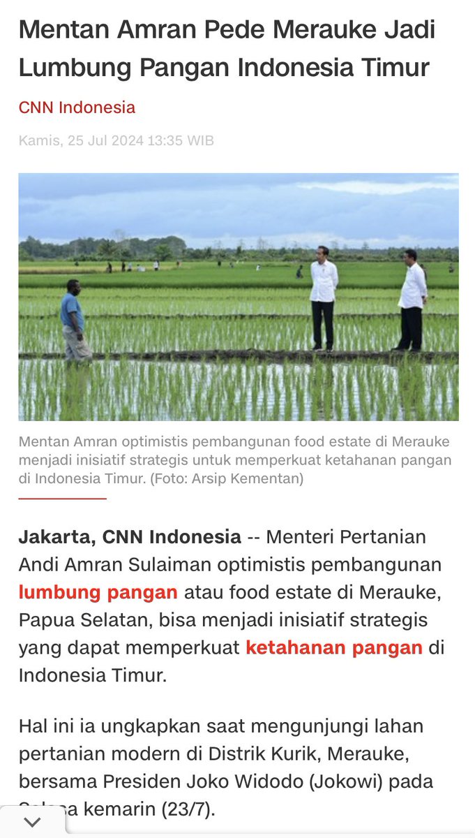 setiap kuinjungan ke daerah selalu ke sawah
tapi selalu impor beras
apa gak salah dengan cara <a href="/jokowi/">Joko Widodo</a> kesawah pulang dari sawah impor beras..

kinerja yg mantap untuk indonesia #AMBURADUL