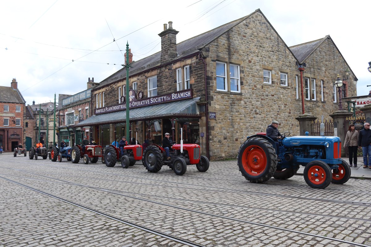 There'll be tractors galore for the Beamish Tractor show this weekend (27th &amp; 28th July 2024)! 
We will be hosting vintage tractors, stationary engine displays, commercial &amp; horticultural vehicles 🚜
At 11.30am &amp; 2.30pm, a grand parade of tractors will drive around the museum.