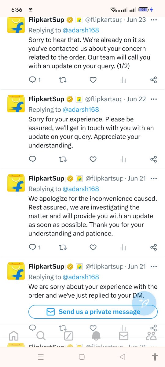 adarsh168's tweet image. Justice for me @FlipkartSupport
. Purchased @kodaktvindia from @Flipkart
 ; it is a damaged one. Complained many times, but I'm not getting any response from your end. You keep giving assurances only in words. #JusticeForCustomers #Unresolved #CustomerServiceFail
@WalmartWorld