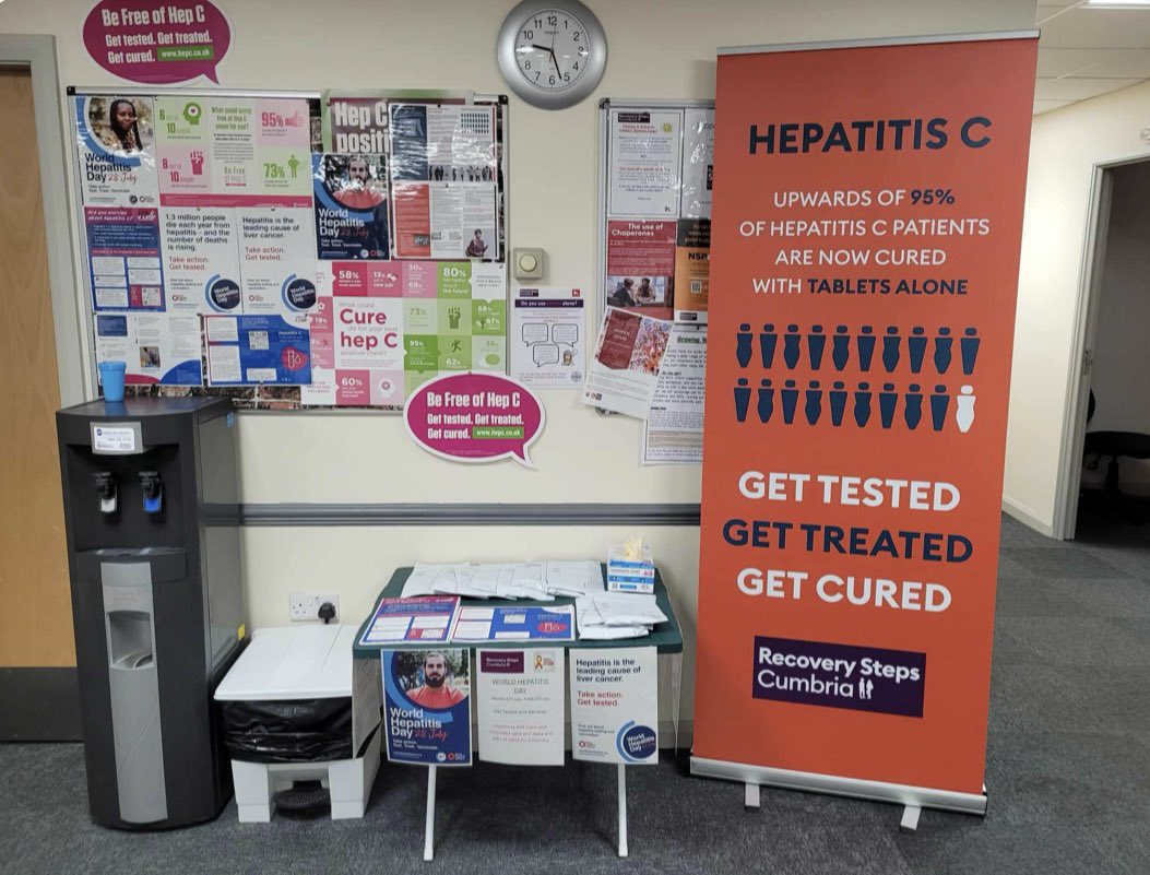 If you’re in <a href="/Humankind_UK/">Humankind</a> Recovery Steps project in South Cumbria this week you’ll get all the information you need from their excellent #WHD display.