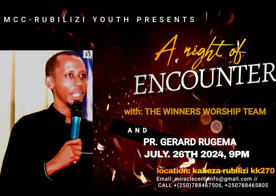 MCC_Rwanda's tweet photo. Hallo Kigali youth ! What’s your tonight’s plan ? 

Would you mind joining our sermon this evening of praise, worship and delving into the word of God! 

It’s today Friday; 9:00 p.m- 05:00 a.m! Thanks https://t.co/4f3q6lMzec