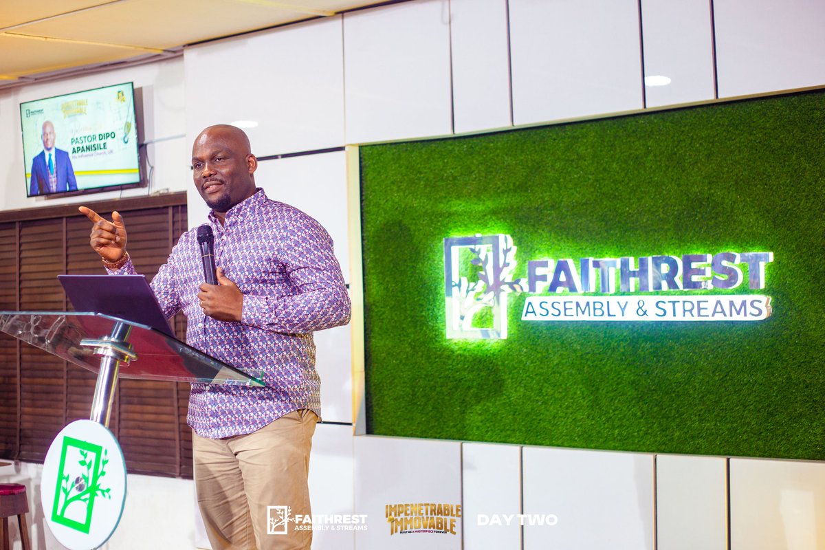 FaithRestStream's tweet photo. DAY 2 in 📷 

What a word! What a time! What a meeting. 

Join us today till Sunday. You will be greatly edified. https://t.co/8Au9GzGBzI