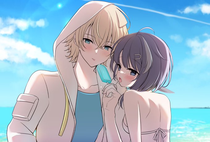 アークナイツらくがき～ラプルマとテキーラ