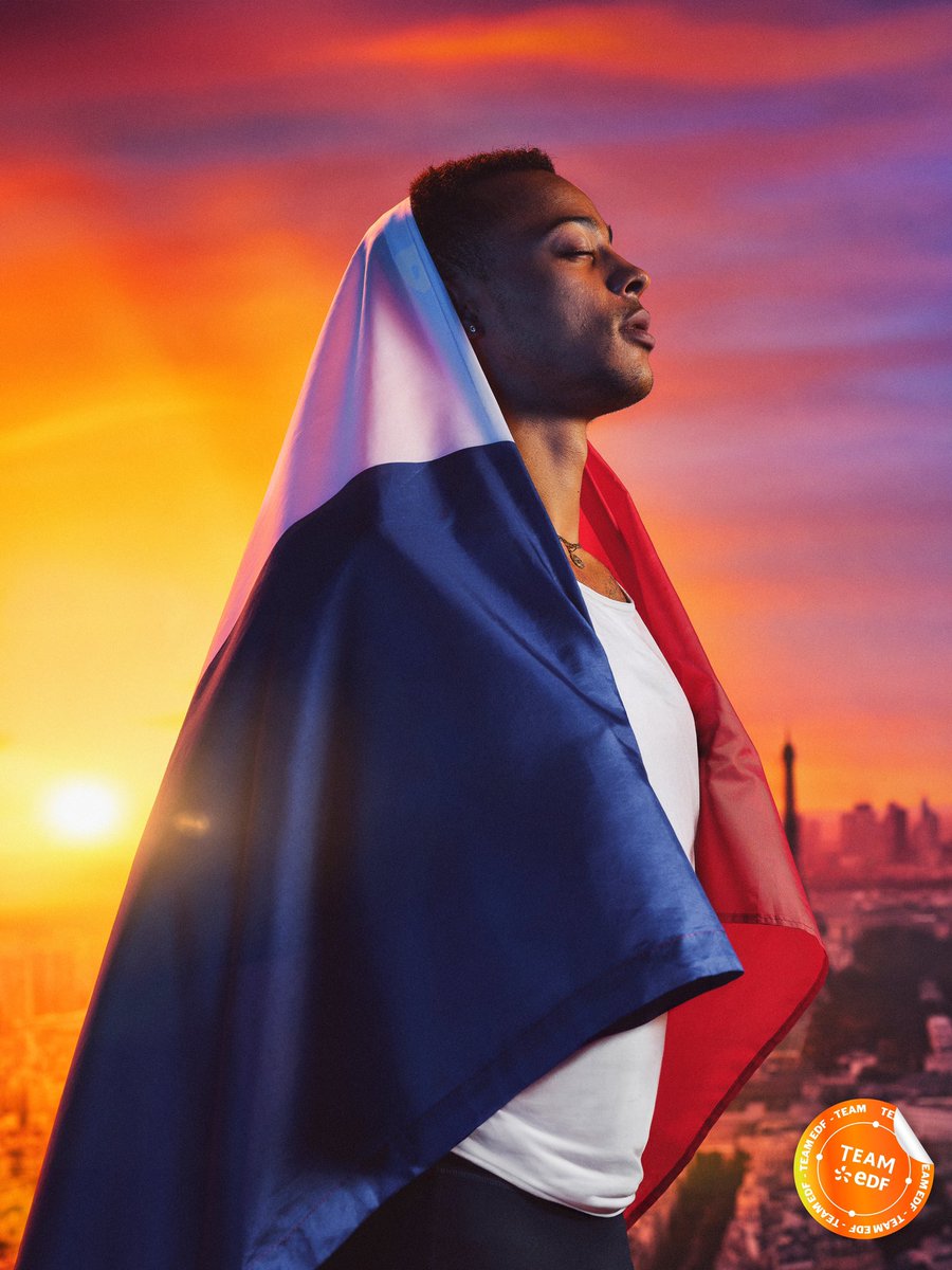 EDF_Sport's tweet photo. ✨ 𝑳𝒂 𝒇𝒊𝒆𝒓𝒕𝒆́ 𝒅𝒆 𝒓𝒆𝒑𝒓𝒆́𝒔𝒆𝒏𝒕𝒆𝒓 𝒔𝒐𝒏 𝒑𝒂𝒚𝒔 🇫🇷

Les athlètes du #TeamEDF sont prêts à porter haut les couleurs de la France pendant les Jeux Olympiques de Paris 2024 💙🙏 #Paris2024 #EnergieduSport https://t.co/rVRVJuZO6Z