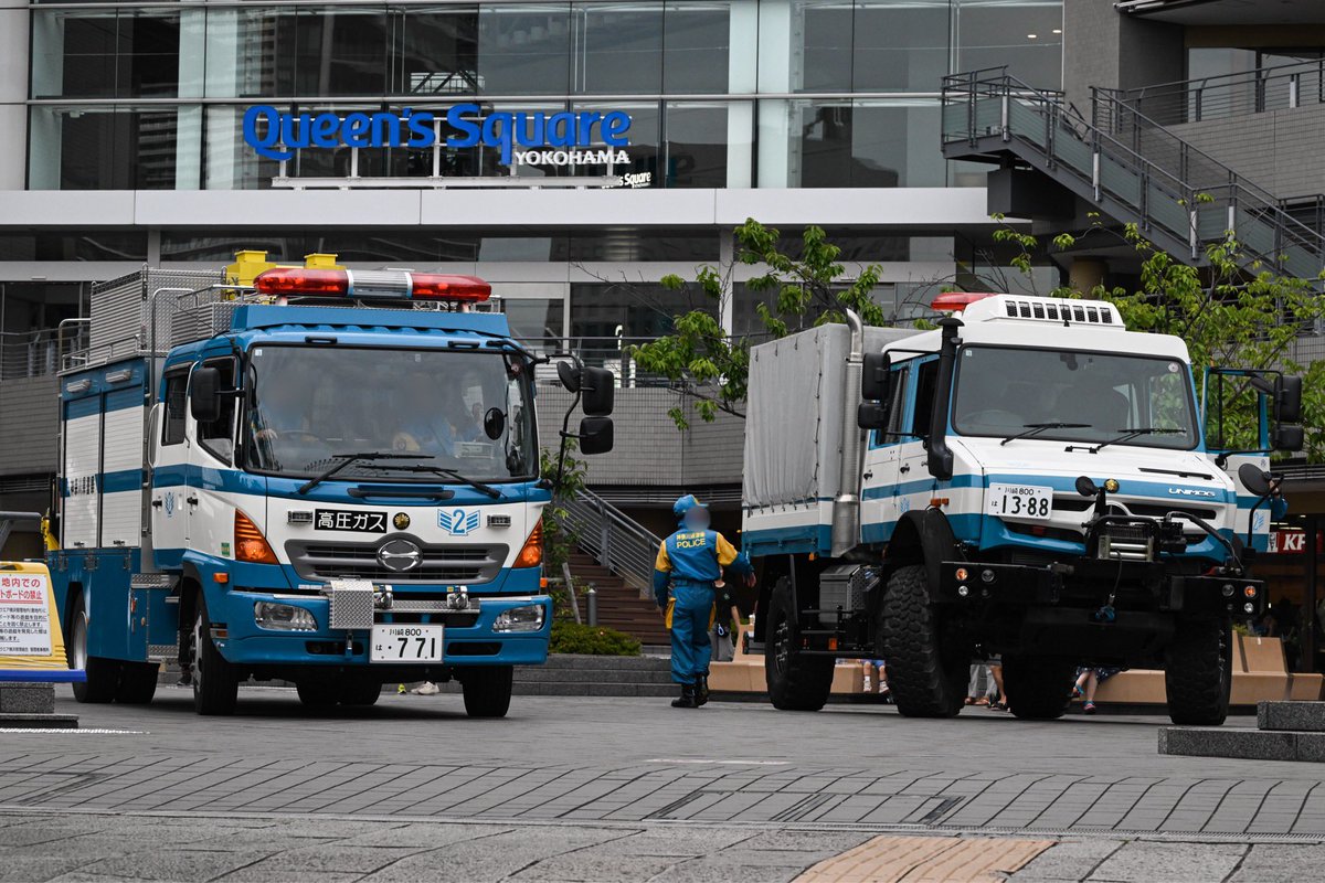 PRS_220's tweet photo. 2024/7/26
「神奈川県警察創立150周年記念 ふれあい警察展」
第1交通機動隊所属の220系や戸部警察署所属のアクティブ交番のバネット.第2機動隊からはウニモグとレスキュー車が展示されました
今度のイベントも期待しております https://t.co/aoIxBQoLz1