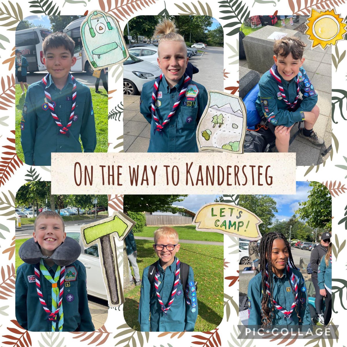 One of our scouts and some of our former Cubs are on their way to <a href="/KanderstegC/">Kandersteg International Scout Centre</a> in Switzerland for an international camp along with scouts from South Leeds and Morley! 

#skillsforlife #scouts #kandersteg #Switzerland #international