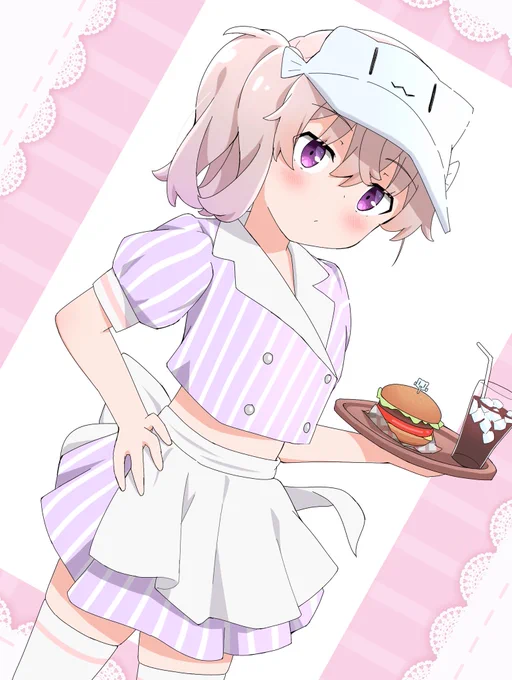 恋ちゃんもハンバーガー屋さんになっちゃえ!#slowloop 