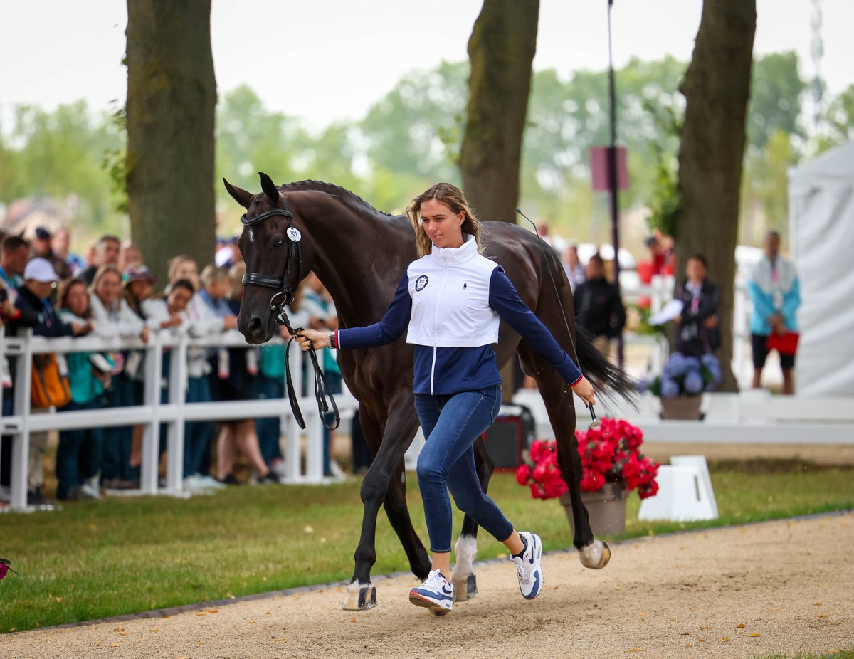USequestrian's tweet photo. All jogged and accepted at the Olympic Games! 🇺🇸⭐️

#TeamUSA | #Paris2024 https://t.co/tL7r1XNQFq