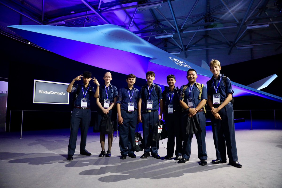 GlobalCombatAir (@globalcombatair) on Twitter photo Visiting <a href="/FIAFarnborough/">Farnborough Airshow</a> for #PioneersOfTommorrow day?
Don’t miss the opportunity to visit the new life size model of the fighter jet being delivered by the Global Combat Air Programme.
Come to Hall 5, take a selfie and share using #globalcombatair 🤳
#FIA2024 Visiting <a href="/FIAFarnborough/">Farnborough Airshow</a> for #PioneersOfTommorrow day?
Don’t miss the opportunity to visit the new life size model of the fighter jet being delivered by the Global Combat Air Programme.
Come to Hall 5, take a selfie and share using #globalcombatair 🤳
#FIA2024