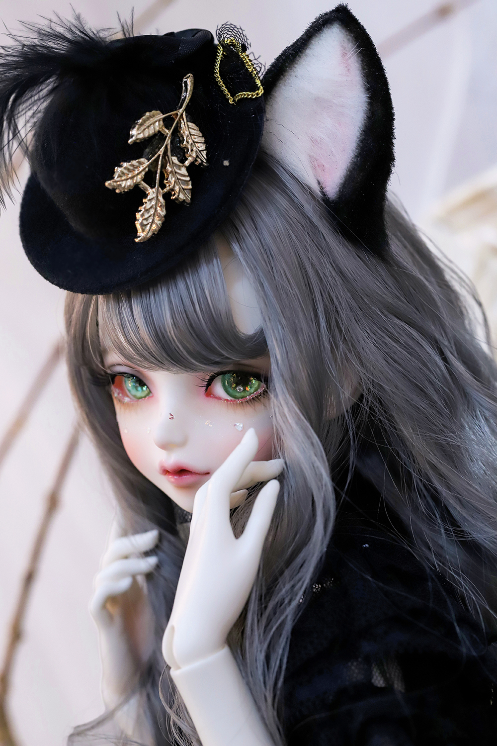 未使用　ツルバイマリコオイカワ　Goldie poodle fur coat ツルバイマリコオイカワ Goldie poodle fur coat