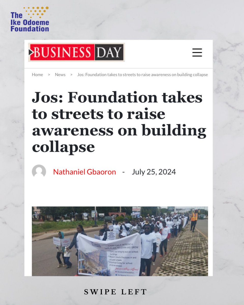 theikeodoemefdn's tweet photo. Being featured on numerous media platforms further amplifies our cause to advocate for safer environments for school children.
#SafeSpacesForSchoolChildren
#SafeSpacesByTIOF
#ProtectSchoolChildren
#ProtectSchoolChildrenWithTIOF
#TheIkeOdoemeFoundation https://t.co/9SZ3xPG3fC