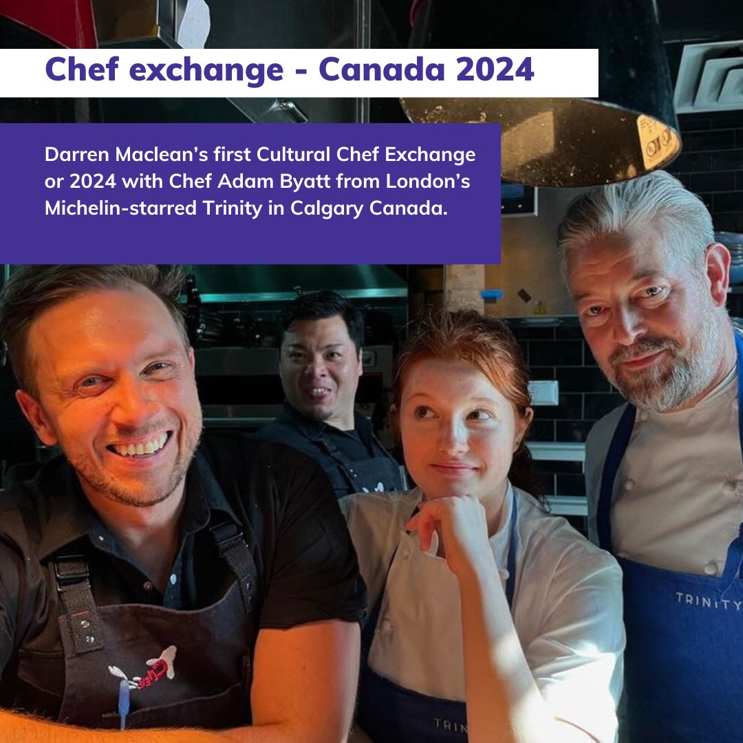 Palm PR (@palm_pr) on Twitter photo Darren McLeanâs first Cultural Chef Exchange or 2024 with Chef <a href="/Adambyatt/">Adam Byatt</a> from Londonâs Michelin-starred <a href="/TrinityLondon/">Trinity Restaurant</a> in Calgary Canada.
With thanks to:
@westjet
@althotel
@squarecanada
<a href="/eight_cdn/">EIGHT</a>
@foodtourismstratergies
@bragard
#culturalchefexchange
#canada Darren McLeanâs first Cultural Chef Exchange or 2024 with Chef <a href="/Adambyatt/">Adam Byatt</a> from Londonâs Michelin-starred <a href="/TrinityLondon/">Trinity Restaurant</a> in Calgary Canada.
With thanks to:
@westjet
@althotel
@squarecanada
<a href="/eight_cdn/">EIGHT</a>
@foodtourismstratergies
@bragard
#culturalchefexchange
#canada