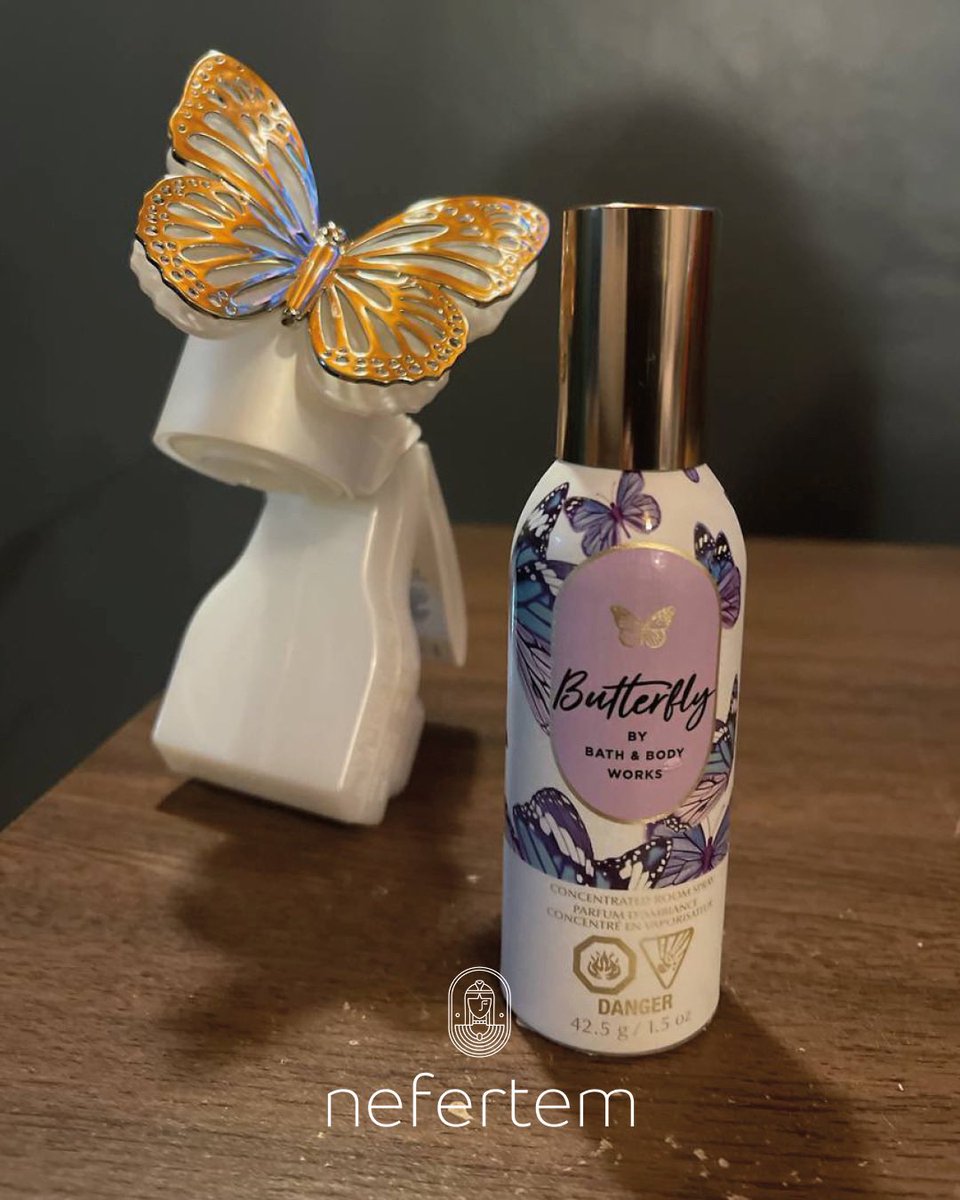 Butterfly Concentrated Room Spray  

Flowery and sweet scent with fragrance notes of raspberry nectar, petals and airy vanilla. The spray is so concentrated, you'll get up to 300 sprays of room-filling fragrance in each canister.

Ksh 1,500/- only 

#NefertemKenya #scentskenya