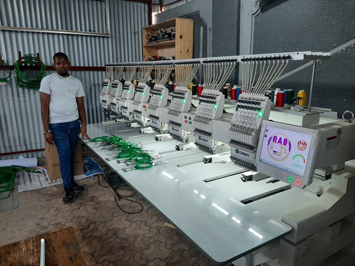 cocoricorwanda's tweet photo. To whom it may concern, here is COCORICO Ltd, the best embroiderers in town https://t.co/z8LFLwFWw3