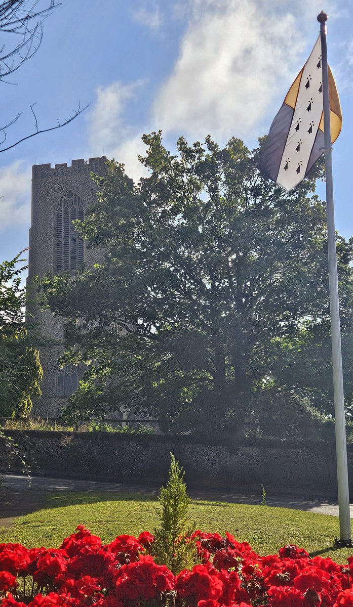 This morning we have raised the county flag to celebrate Norfolk Day
#NorfolkDay
#Norfolk
#SwantonMorley