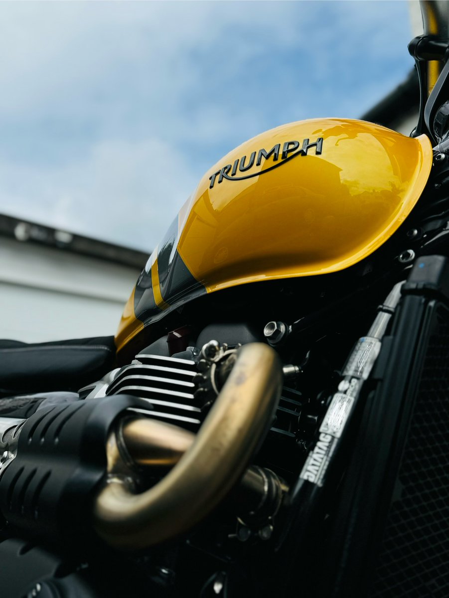 Day off #Triumph #Scrambler900