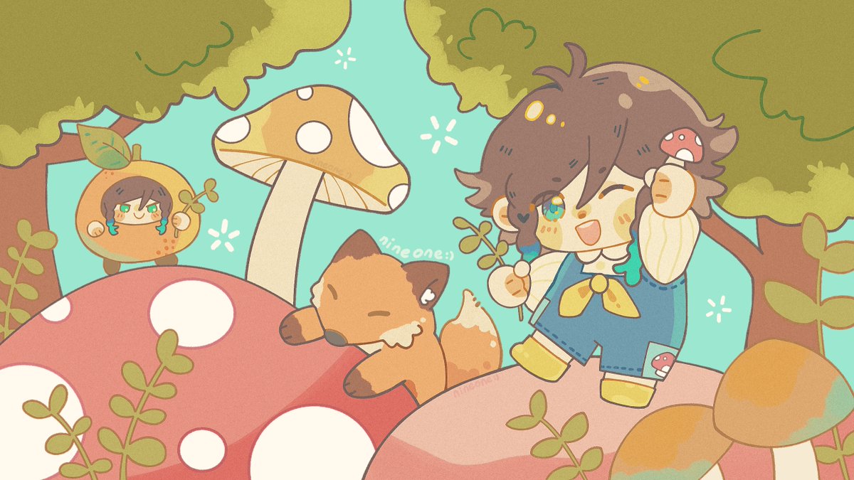 go_yi0616's tweet image. #GenshinImpact  #venti
🍈🎀🍄