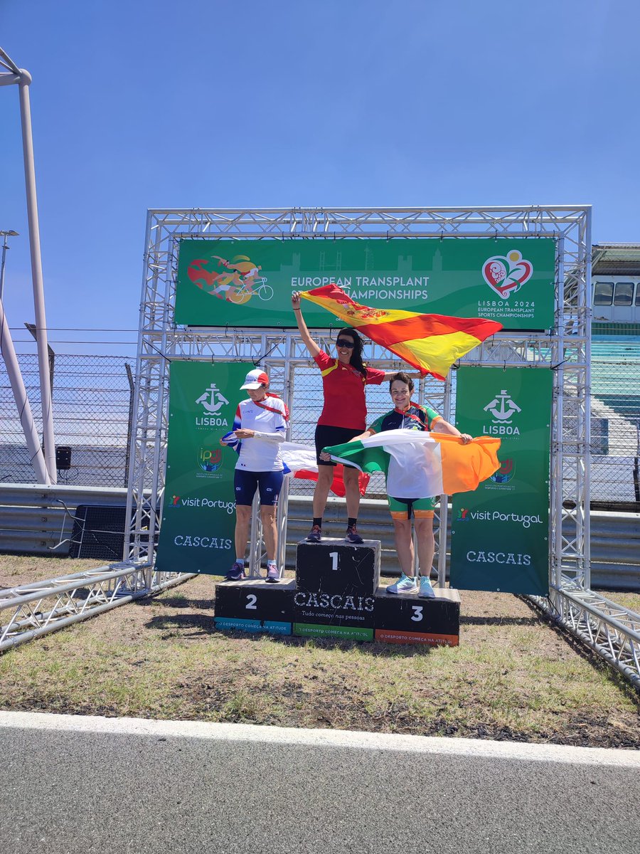 DyTEspana's tweet photo. #ETSCeu
Día 5.
Triatlón virtual🇪🇸
Elvira Cebrián gana la medalla de Oro🥇categoría F5
Jesús Ángel Arconada logra la medalla de Oro 🥇categoría M2
Hay mucha Vida después de un Trasplante!!
#DonaMédulaÓsea #DonaÓrganos #trasplante+#deporte=#vida #ONT_esp #atletismoRFEA @COE_es https://t.co/wKY0KFKNyX