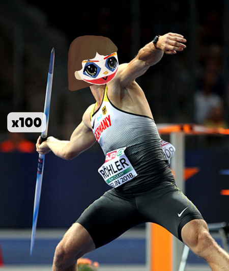 GrandpaWiseApe's tweet photo. @idrawline Still throwing x100s in the #KOLYMPICS I see https://t.co/BdMiSHc69i