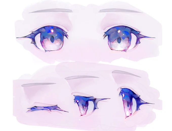 描き直した!やっぱりレイヤー少なめで厚塗りの方がしっくりくる 