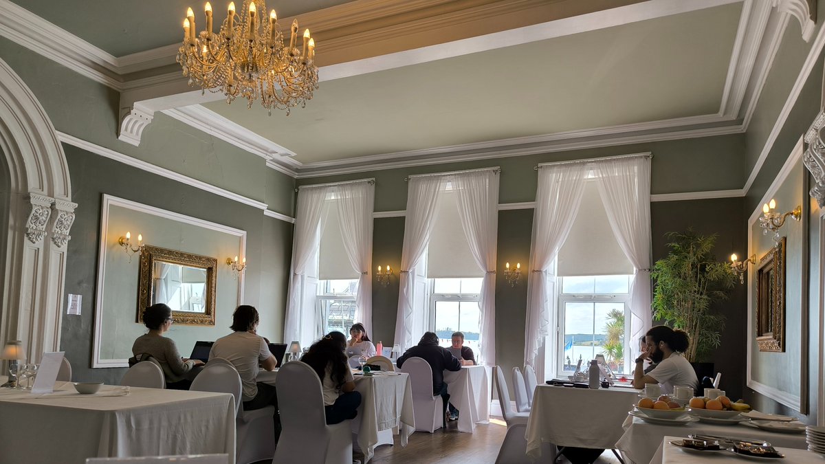 crt_ai's tweet photo. Our CRT in AI PhD students just wrapped up a productive summer writing retreat in the charming town of Cobh! 🏖️📚 We're excited to see the groundbreaking AI research that will emerge from these focused days. Stay tuned! #PhDlife #research #AI #Cork #cohort #writingretreat https://t.co/VkM3fxqxIK