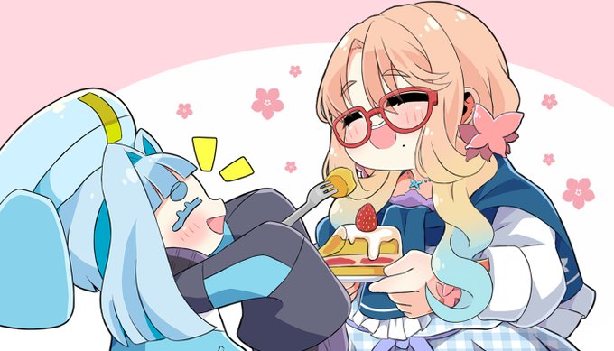 ケーキは半分こ♥
#桜乃そら誕生祭2024 