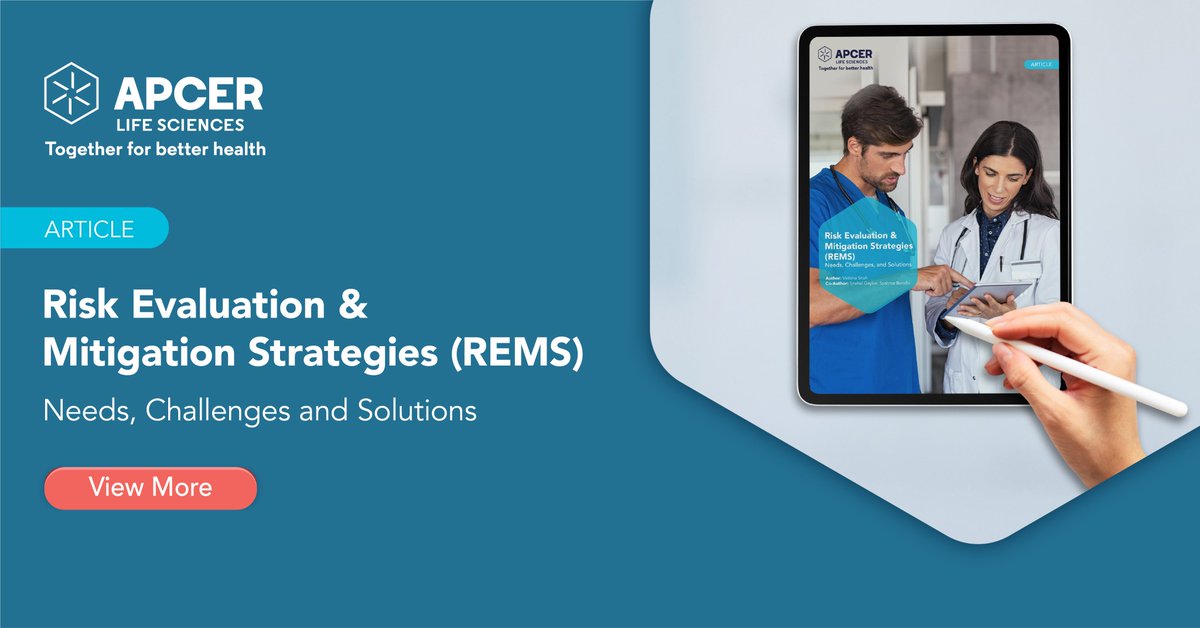 apcerls's tweet photo. Discover the key components, requirements, and solutions to key risks in Risk Evaluation and Mitigation Strategy (REMS) - and how you can effectively manage them. Check out our latest article! https://t.co/kZs4QMC5Zx

#riskmanagment #riskmitigation #riskminimisationmeasure #rems https://t.co/c1yp4vm1r1