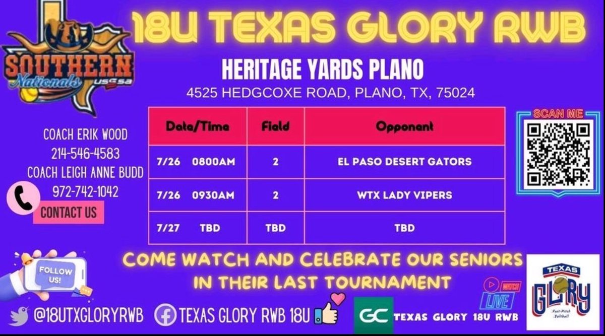can’t wait !!!:)) <a href="/18UTXGloryRWB/">18U Texas Glory RWB</a> <a href="/NDNSsoftball/">Waxahachie Indian Softball</a>
