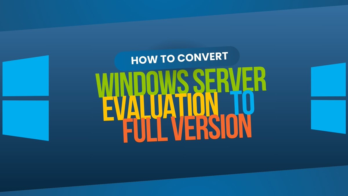 akjonRooSho's tweet photo. Check out my latest article: Convert Windows Server 2022 Evaluation to Full Version for Free! https://t.co/KJCRcX6Yde via @LinkedIn https://t.co/VUjucIPOIr