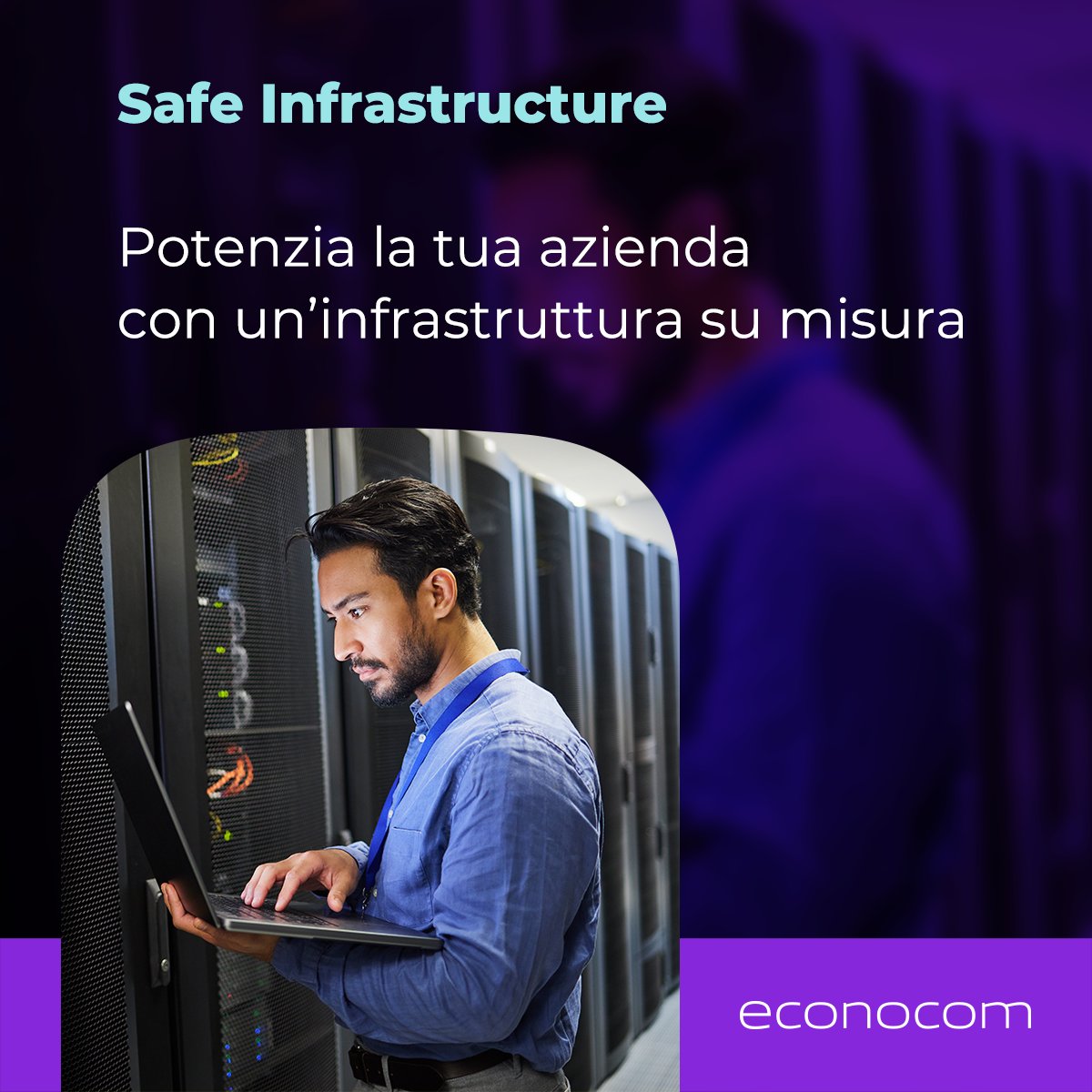 Le aziende moderne affrontano sfide come la sicurezza dei dati e la scalabilità IT.
💡 La soluzione? Affidarsi a esperti per protezione robusta e gestione efficiente.

Scopri la nostra Safe Infrastructure: econocom.it/services/netwo…

#Econocom #OneDigitalCompany