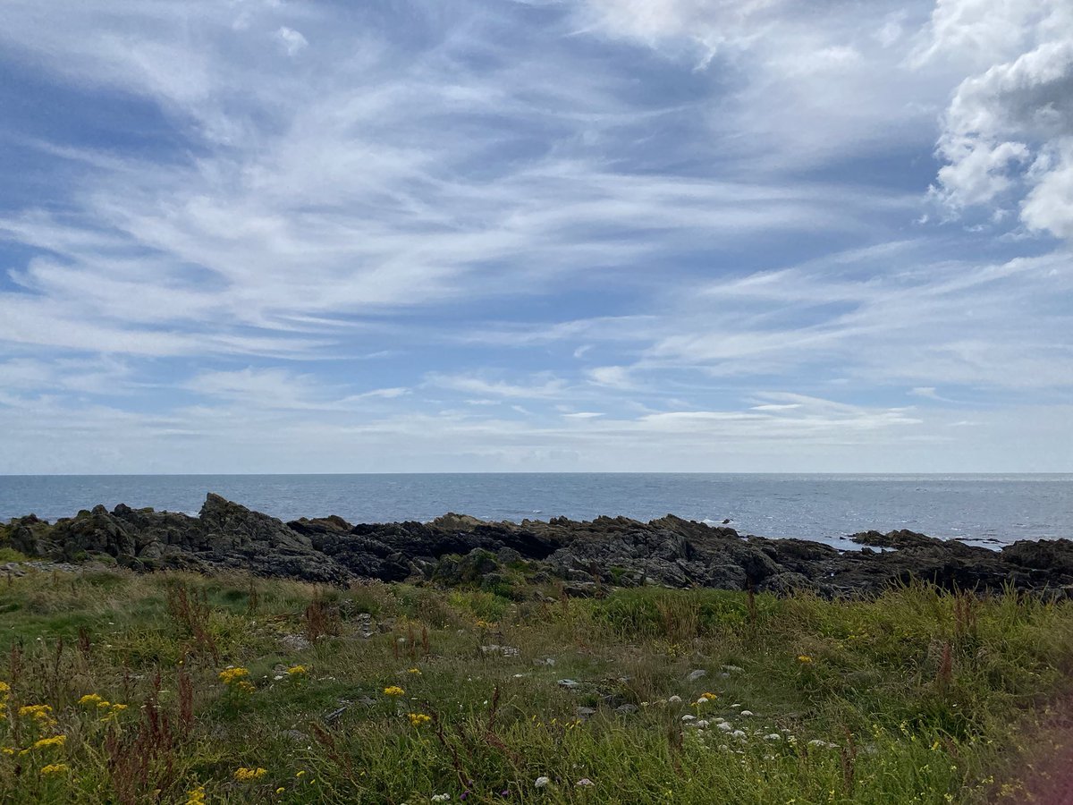 Today’s office - St John’s Lighthouse, Killough. Sure, where else would you get these views. #loveworkingintourism