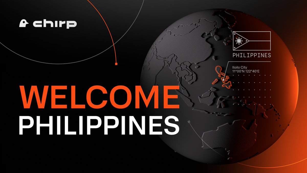 ChirpDeWi's tweet photo. Welcome on board, Philippines!
@ChirpDeWi's international presence is growing with the Blackbird Miner recently landed in the #Philippines  and already offering robust #IoT connectivity. https://t.co/4LWuIssArL