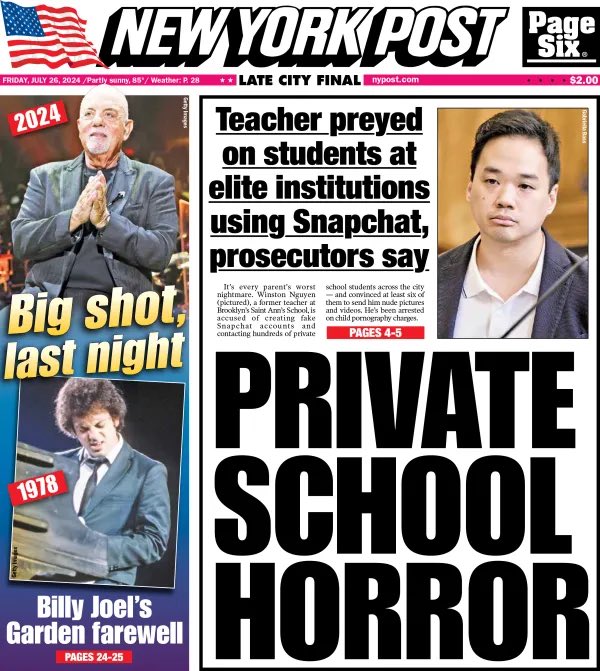 I’m gonna go get the papers, get the papers.