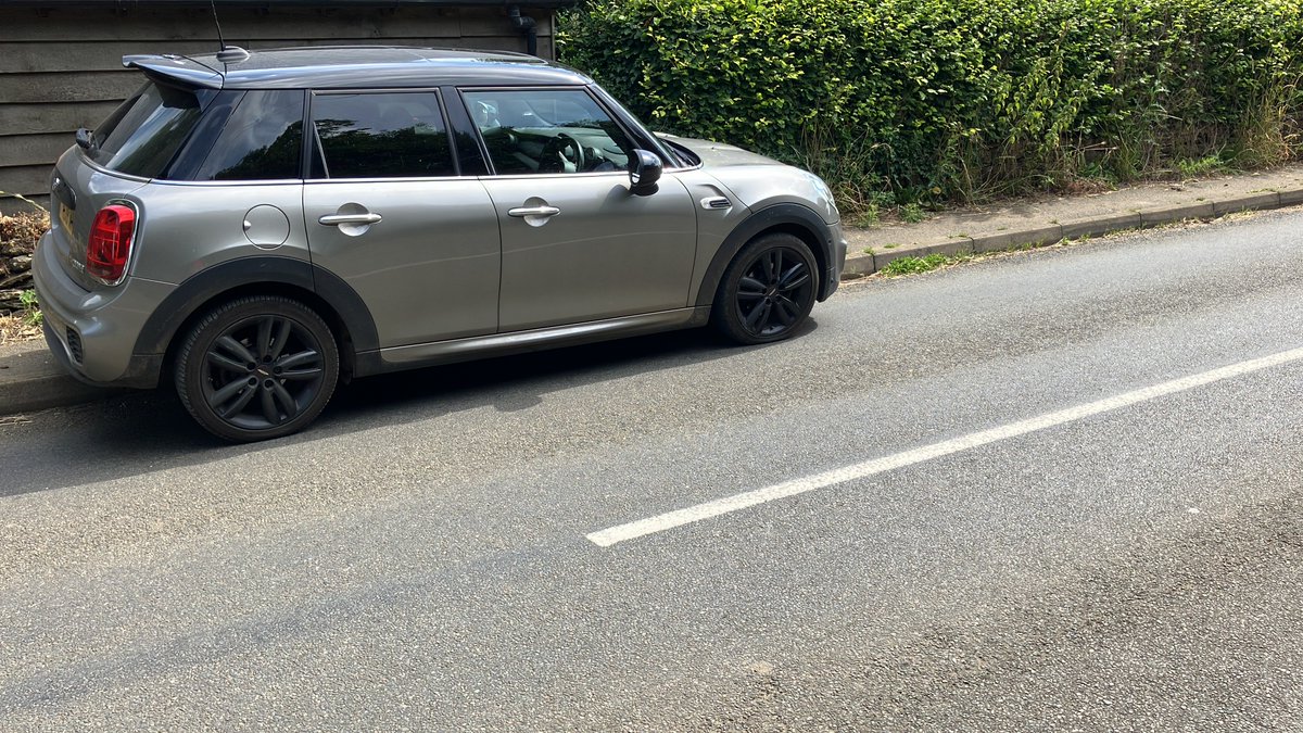 RCZPaul's tweet photo. @FisherGerman  Shocking parking by the Banbury branch, FULLY obstructing the footpath causing people to walk into the road to get by, shame on you. https://t.co/XRel8FgcJ9