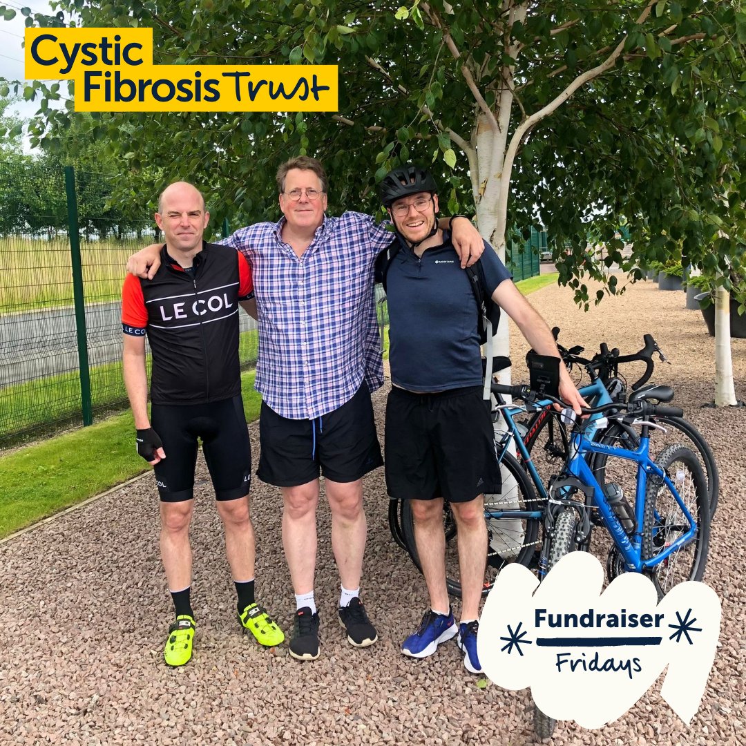 cftrust's tweet image. To mark the UK CF Trust's 60th Anniversary, Leeds Adult CF team at St James’s University Hospital collectively ran and cycled 4714 miles.
 
They have raised an amazing £1,676 to date!

Thank you to everyone involved, in particular Dr Daniel Peckham and Jason Swarbrooke.