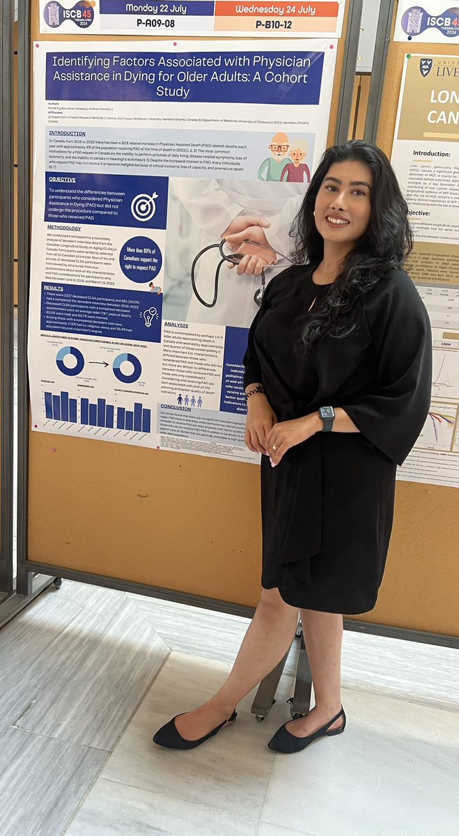 Thankful for the opportunity to share our findings on physician assisted deaths in Canada at the #ISCB45 conference.

<a href="/ISCB_info/">ISCB_info</a> <a href="/clsa_elcv/">Canadian Longitudinal Study on Aging (CLSA)</a>