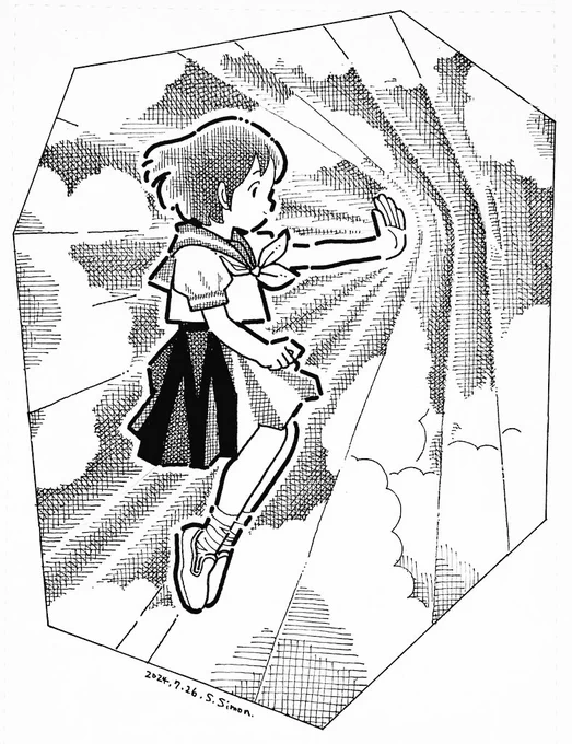 本日の1枚
「夏のカーテン」 